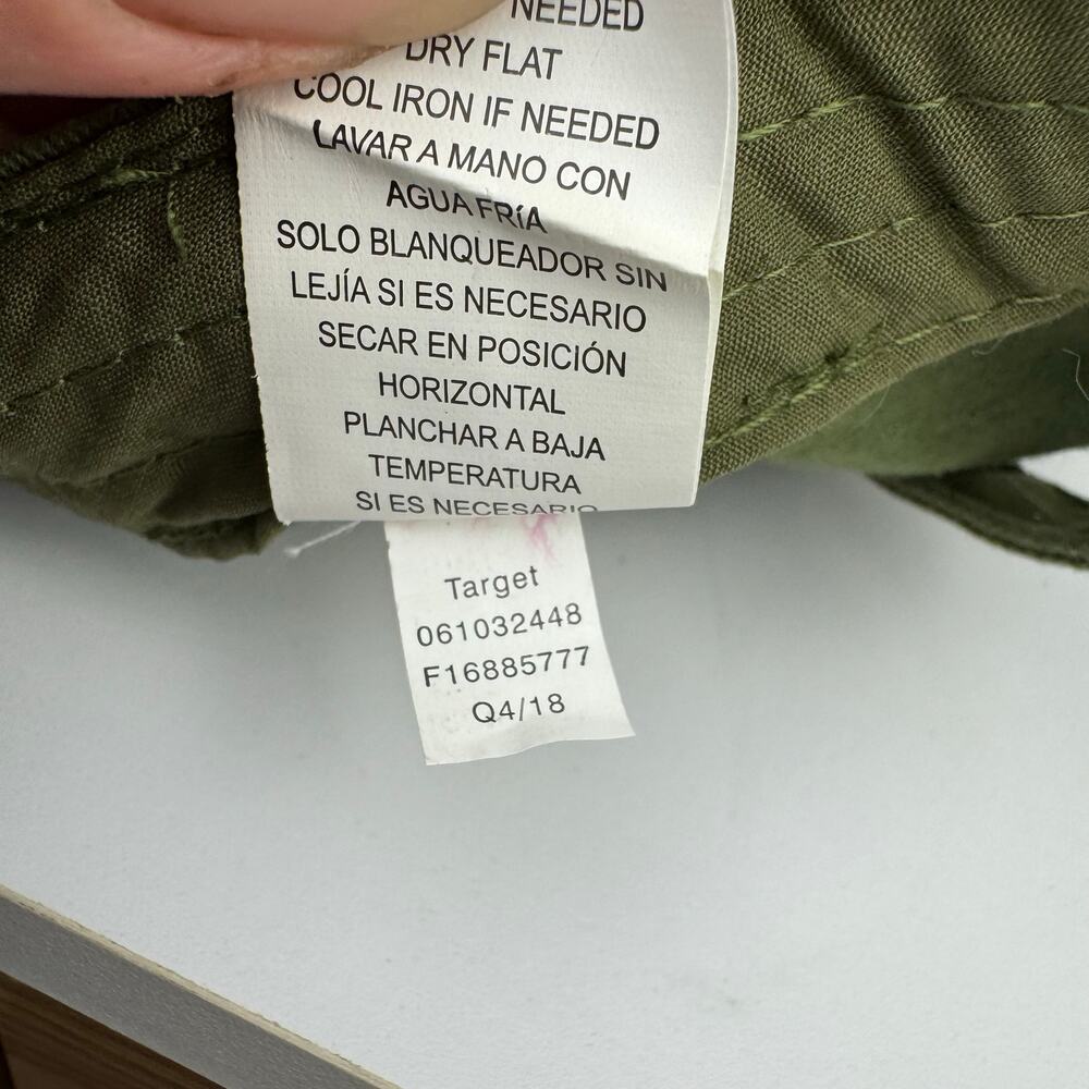 Target Army Green Olive Strapback Dad Hat - Picture 9 of 10